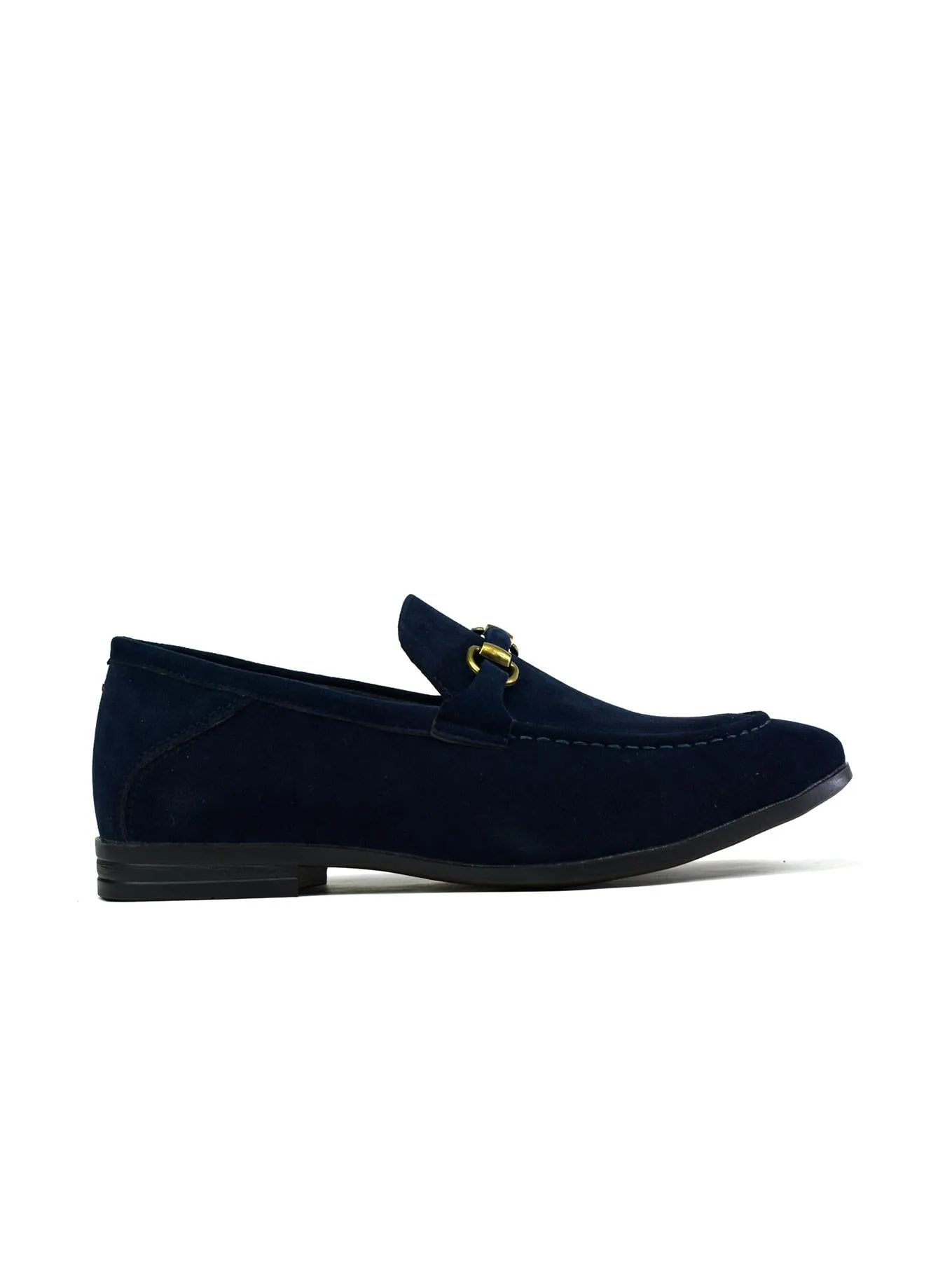 Men's Brass Snaffle Formal Shoes Navy