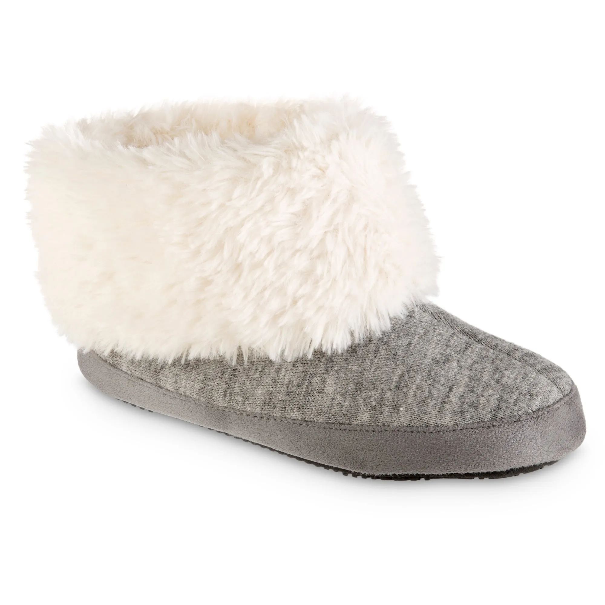 Women's Heather Knit Marisol Boot Slippers